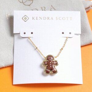 Kendra Scott Gingerbread Short Necklace Gold